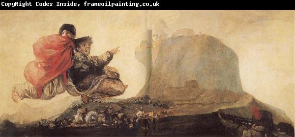 Francisco Goya Fantastic Vision or Asmodea